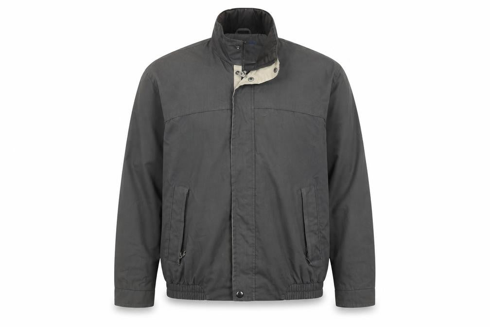 Towncraft Men's Grey Bomber Jacket - Size M
