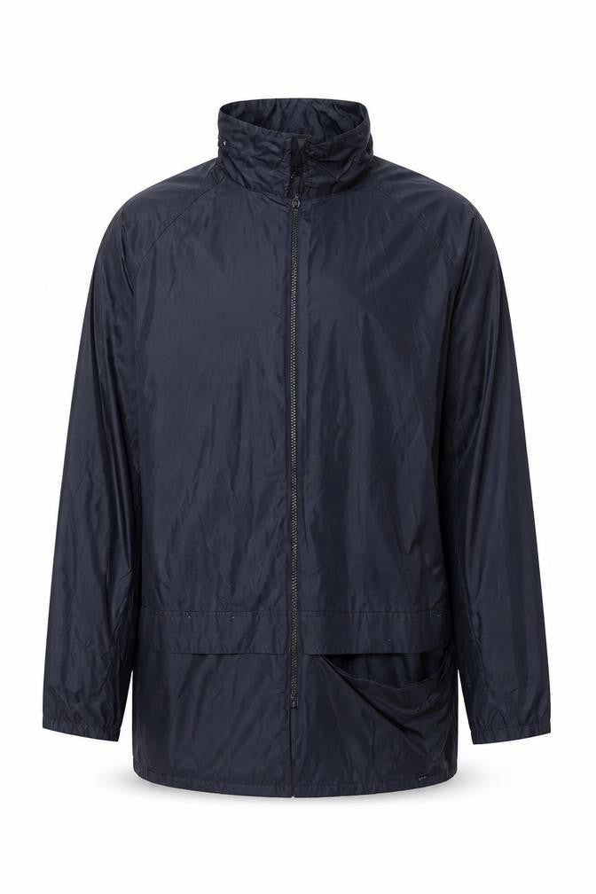 DRI Black Men's XL Waterproof Rain Coat