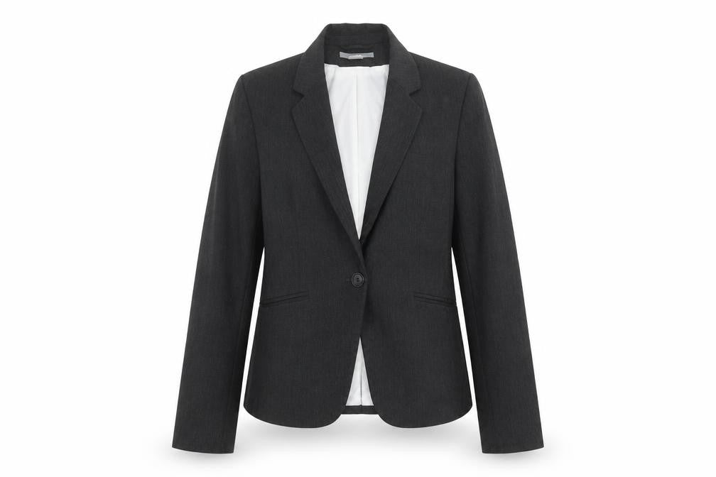 H&M Women's Black Regular Blazer Suit Jacket 8
