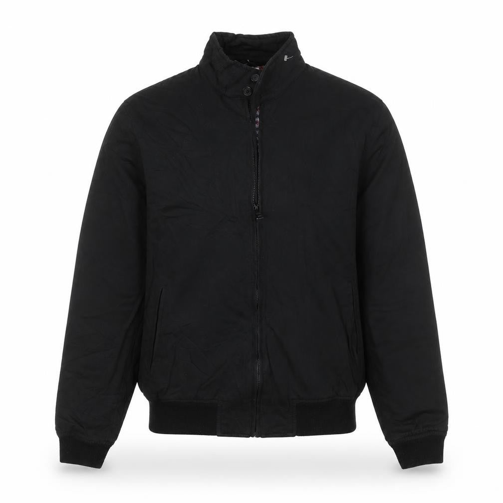 Topman Men's Black XS Regular Jacket with Zip Closure
