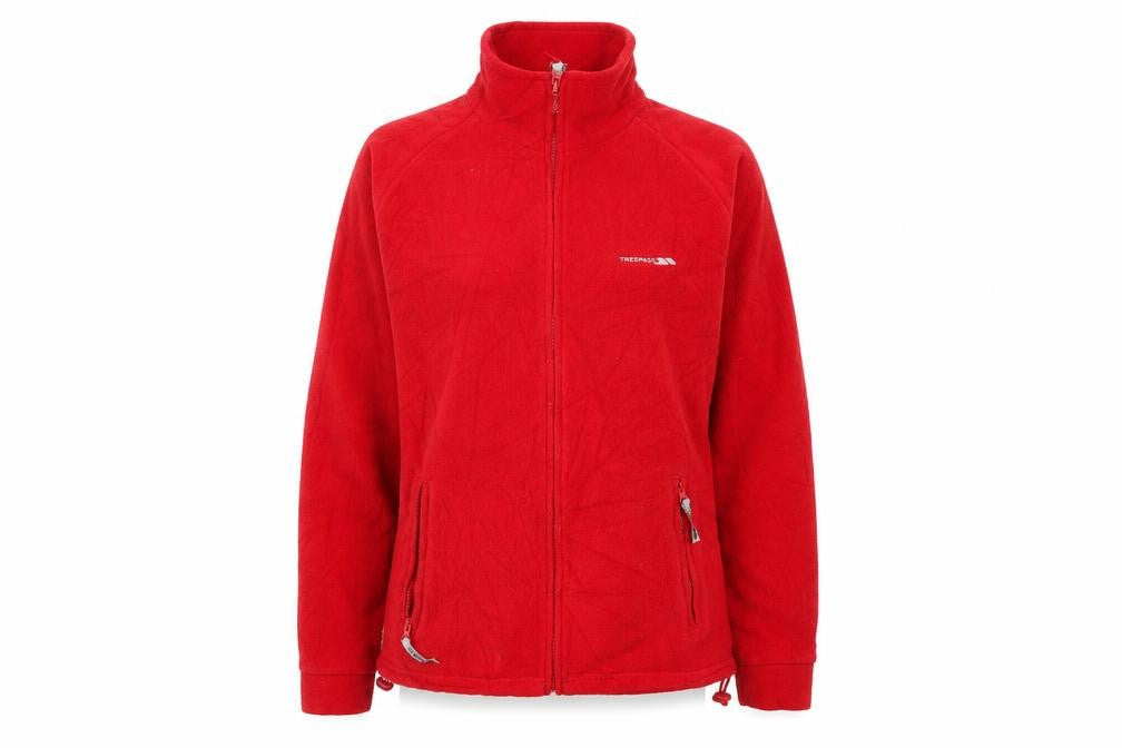 Trespass Women's Red Fleece Jacket Size S with Logo