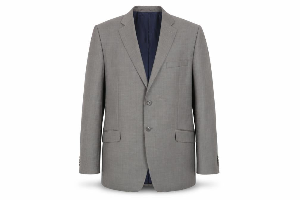 Daniel Hechter Men's Grey Suit Jacket 42 Long
