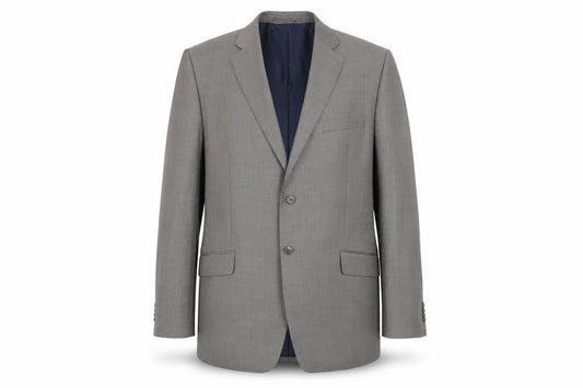 Daniel Hechter Men's Grey Suit Jacket 42 Long