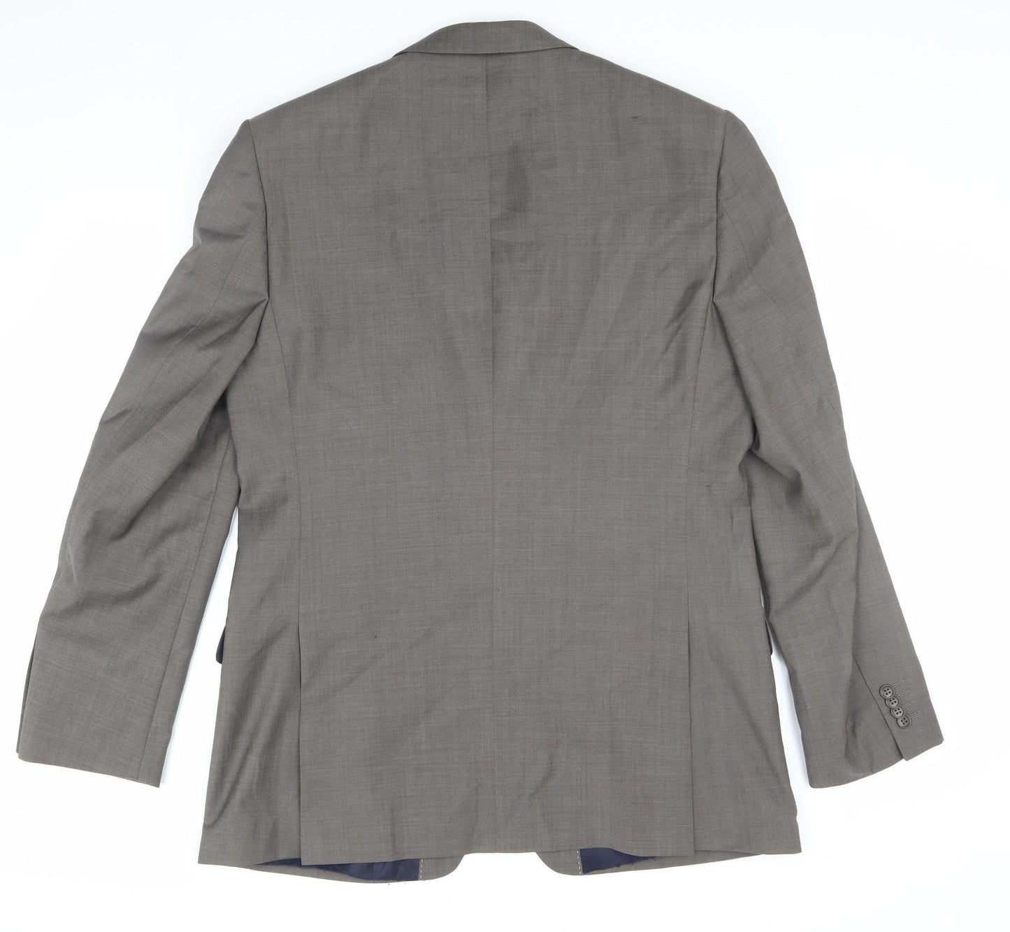 Daniel Hechter Men's Grey Suit Jacket 42 Long