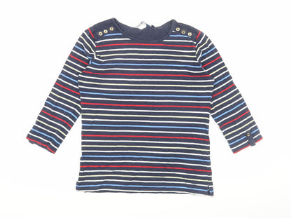Isle Women's Multicoloured Striped T-Shirt S
