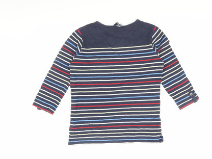 Isle Women's Multicoloured Striped T-Shirt S