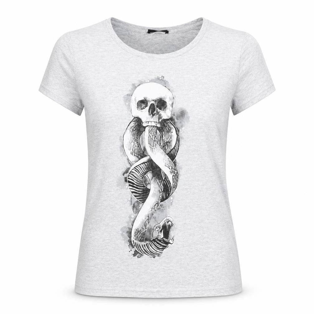 Harry Potter Grey Graphic T-Shirt, Unisex Size S