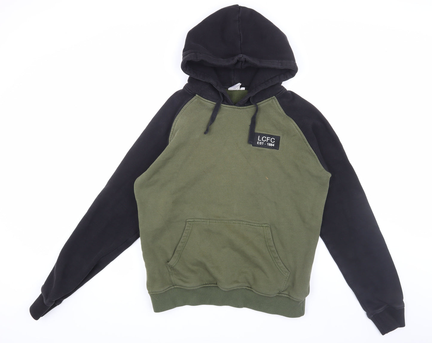 LCFC Men's Green & Black XL Pullover Hoodie