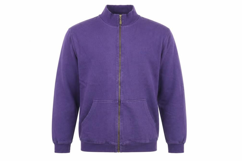 Cotton Traders Men's Purple Full Zip Jacket L