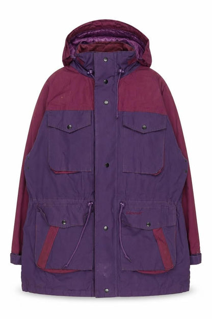 Glenmoor Womens Purple Parka Jacket, Winter Casual Size M,