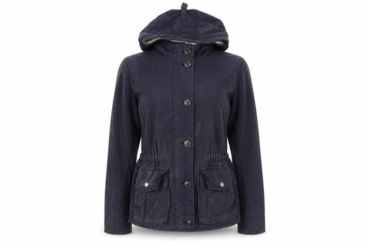 Gap Women's Black Hooded Parka Jacket M