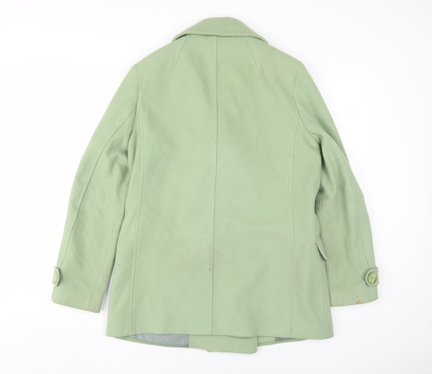Damsel in a Dress Women's Green Pea Coat Size 10