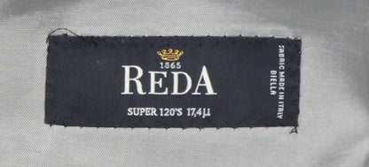 Reda Men's Grey Pinstripe Blazer 54 Classic Style