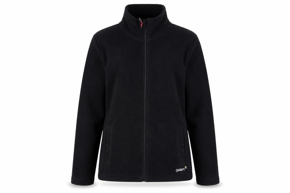 Gelert Women's Black Full Zip Fleece Hoodie Size 10