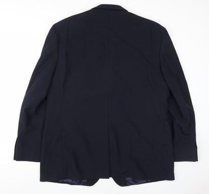Centaur Men's Blue Regular Fit Blazer 46R