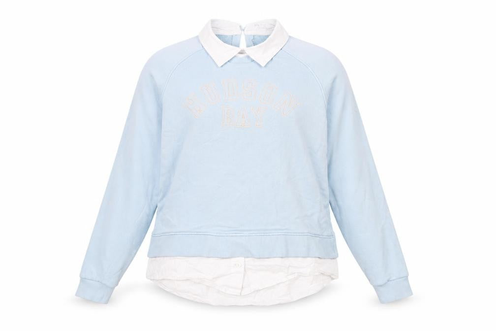 Next Women's Blue Long Sleeve Sweatshirt, Size L