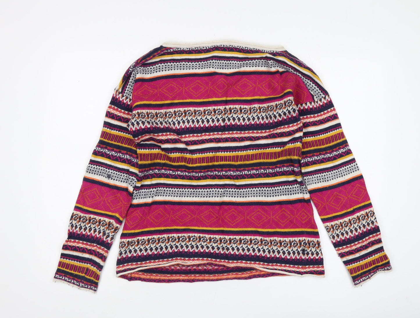 H&M Women Multicoloured Pullover Jumper, Size S
