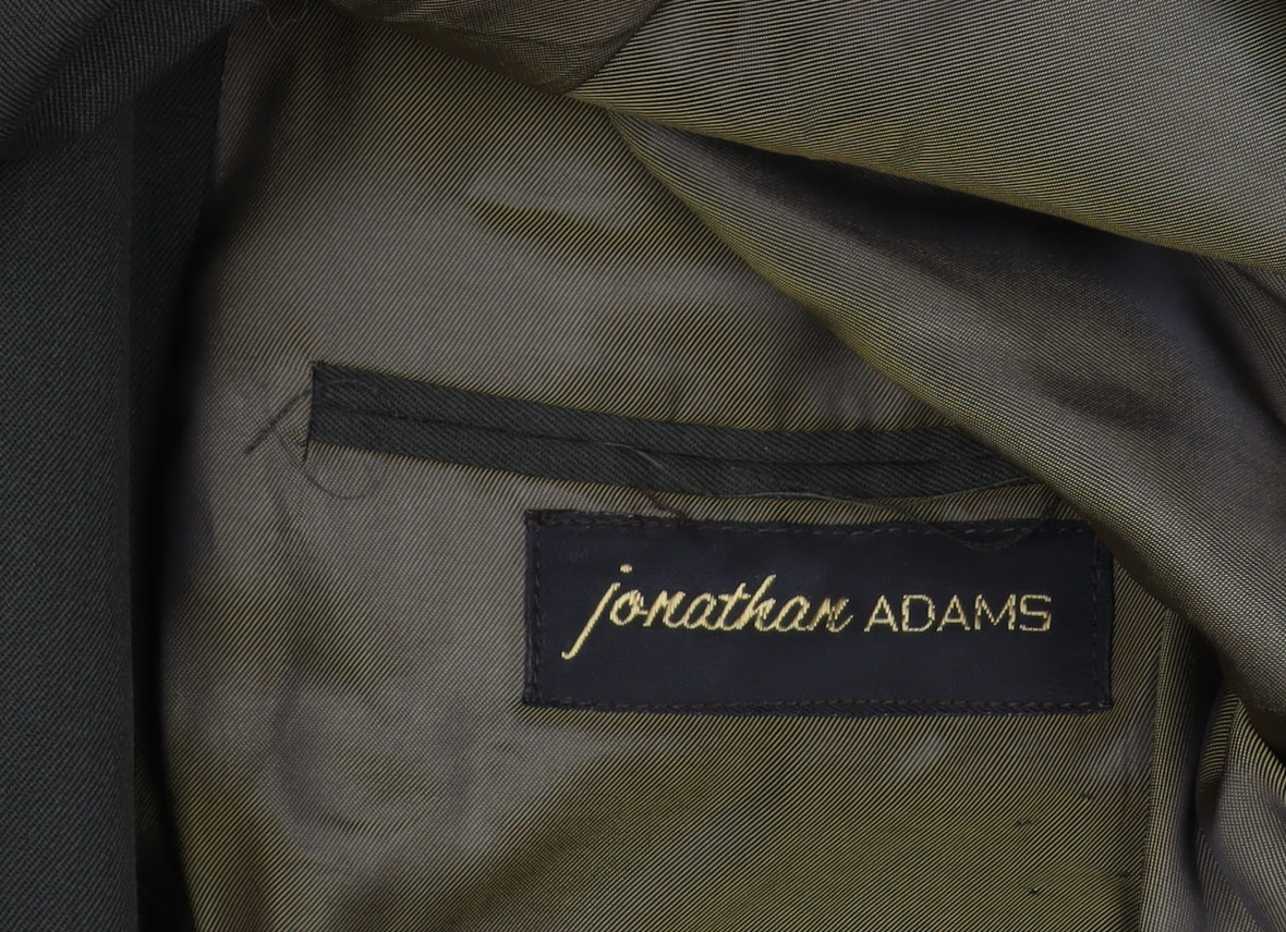 Jonathan Adams Men's Brown Blazer, Regular Fit, 40R