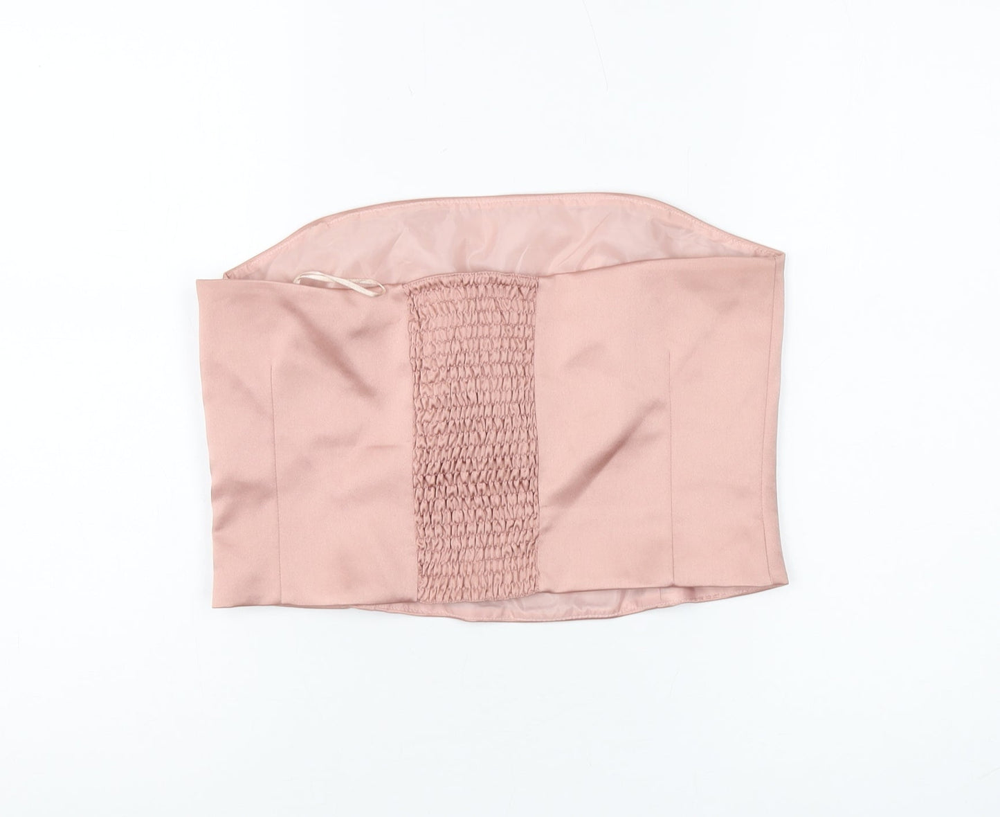 Next Women's Pink Camisole Blouse, Size 10, Strapless