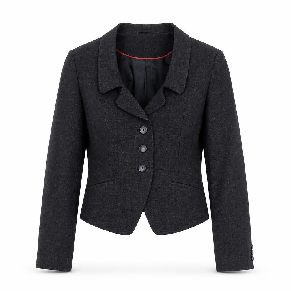 Next Women's Black Blazer Size 12, Regular Fit