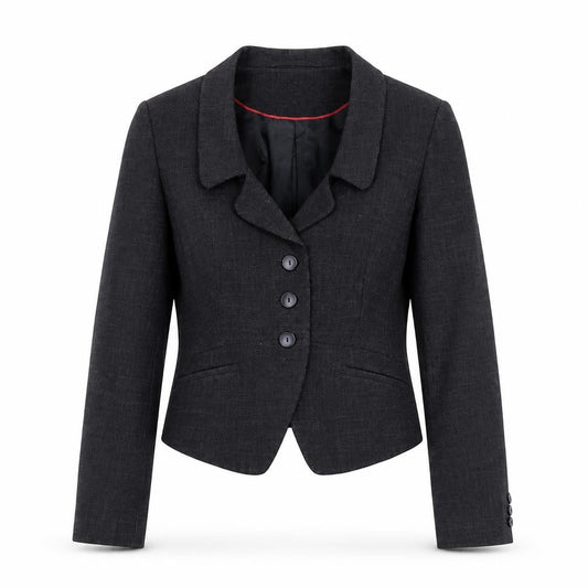 Next Women's Black Blazer Size 12, Regular Fit