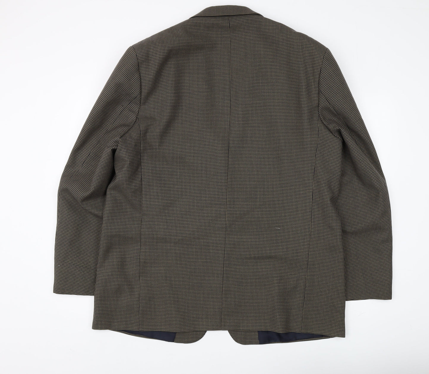 Burton Menswear Men's Brown 46R Check Blazer Regular