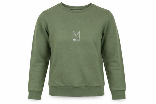 Melting Stockholm Unisex Green XS Pullover Sweatshirt