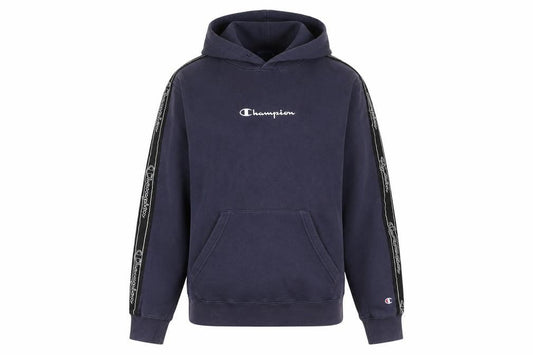 Champion Womens Blue Hoodie XS Pullover Logo Casual