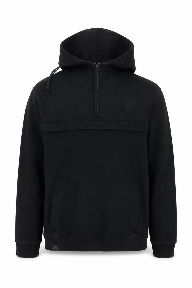 LFC Men's Black Half-Zip Hoodie - Size L