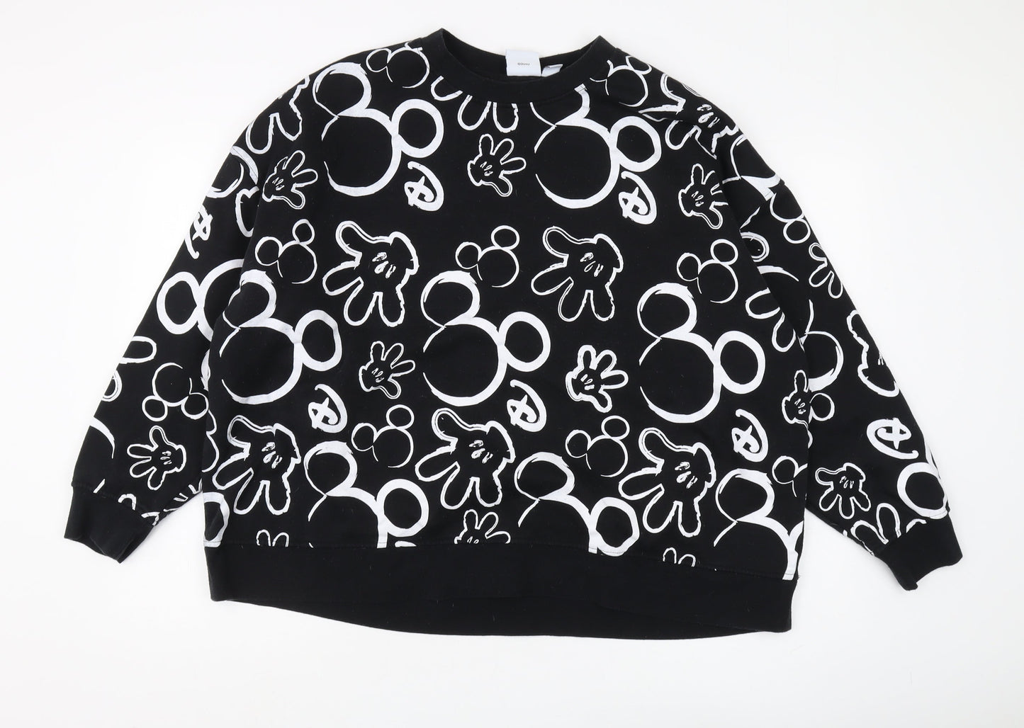 Disney Women's Black 2XL Pullover Sweatshirt
