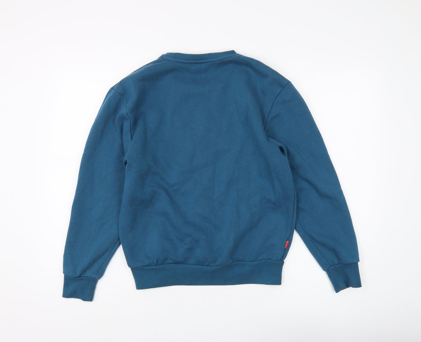 Slazenger Boys Blue Sweatshirt 13 Years Crew Neck Pullover