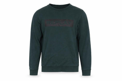 Replay Men's Green Logo Pullover Sweatshirt, Size S