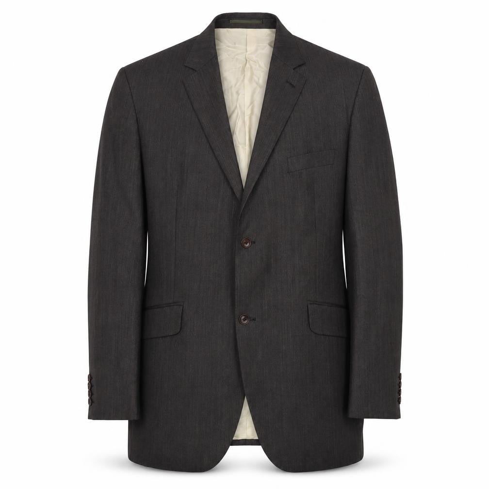 Austin Reed Men's Black Long Blazer 44L, Formal