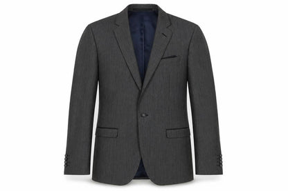 Benetti Men's Grey Slim Fit Blazer - Size 36L