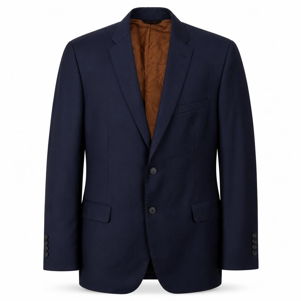 Joseph A Bank Men's Blue Wool Blazer Size 44R