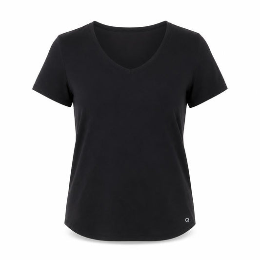 GapFit Women's Black XS V-Neck Gym T-Shirt