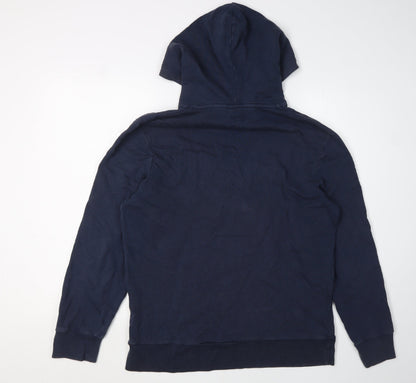 Levi's Men's Blue Pullover Hoodie M Logo Graphic