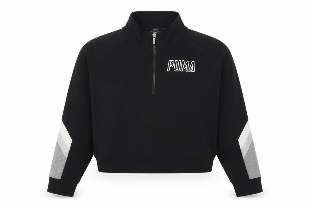 Puma Women's Black Medium Pullover Sweatshirt
