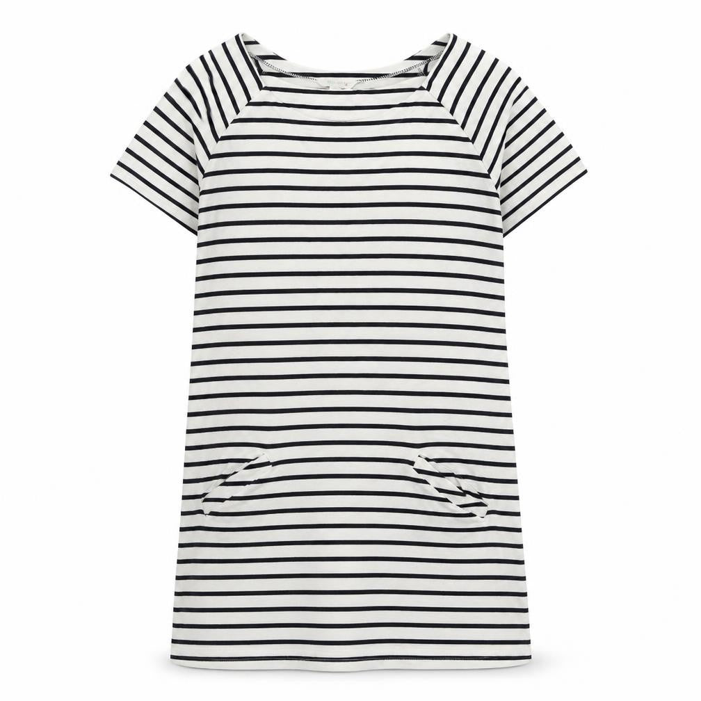 White Stuff Women's Striped T-Shirt Dress Size 12