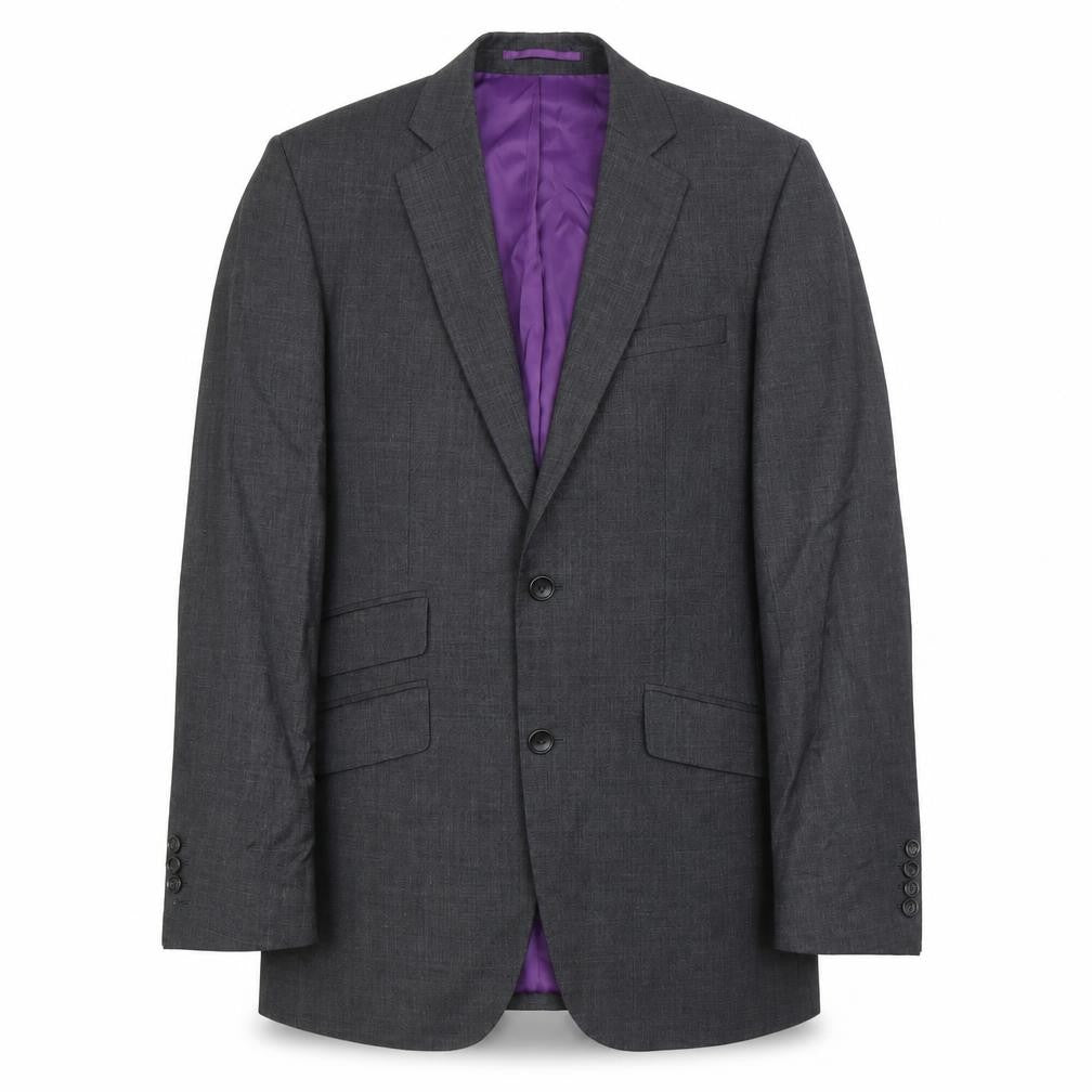 Moss 1851 Grey Men's Blazer, Size 36R, Regular Fit