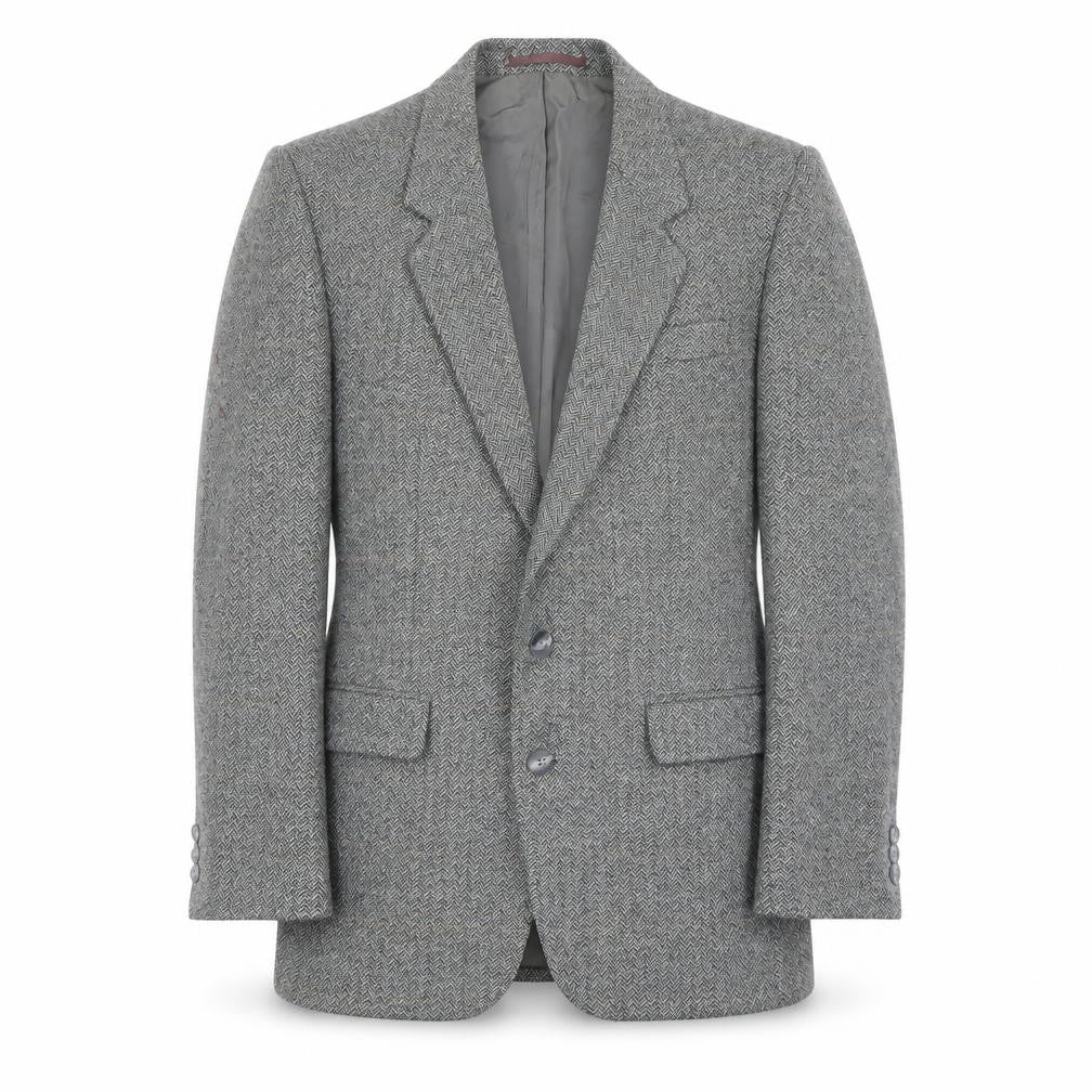 Kilmaine Men's Grey Wool Tweed Blazer 40R