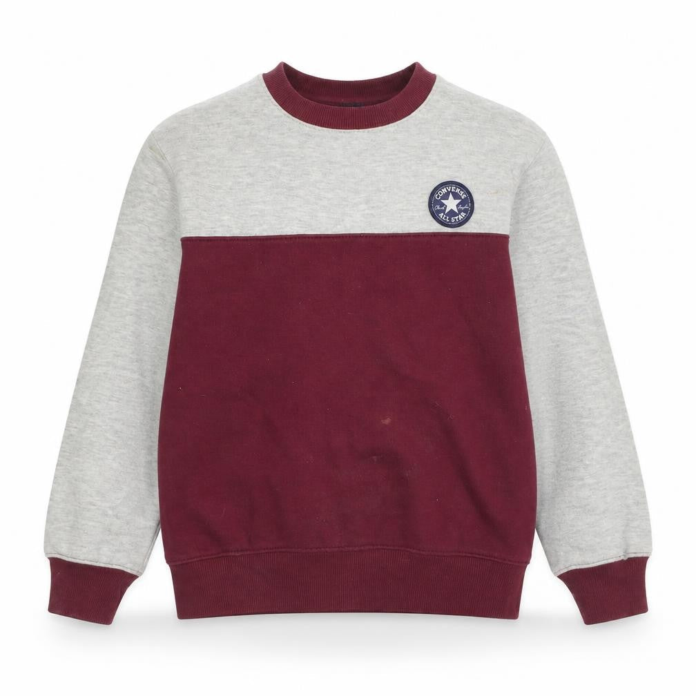 Converse Boys Multicoloured Sweatshirt, 7-8 Years, Colourblock