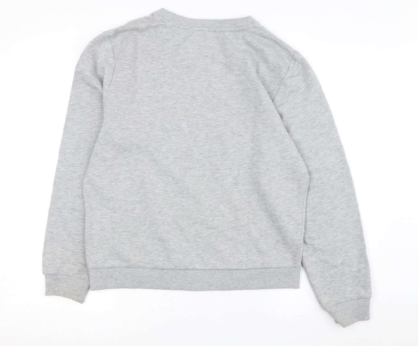 Paris Saint-Germain Grey Unisex Logo Sweatshirt M Pullover