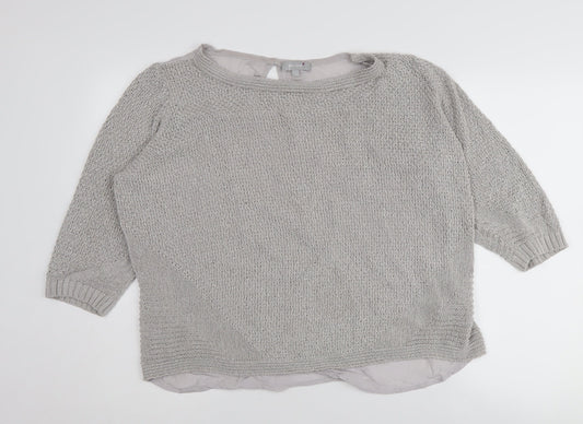 Per Una Women's Grey Pullover Jumper Size 18
