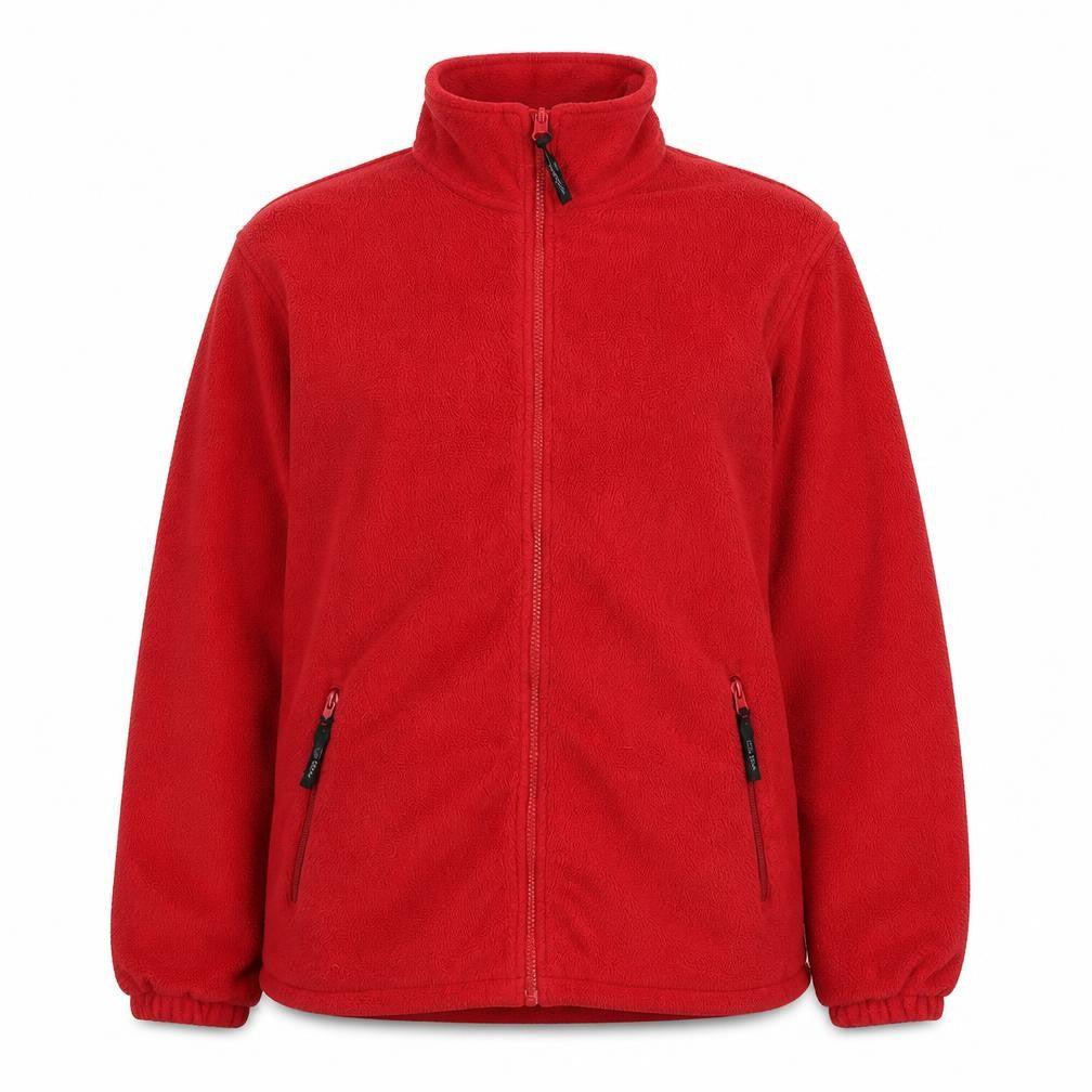 Jack Murphy Women's Red Fleece Jacket Size 12
