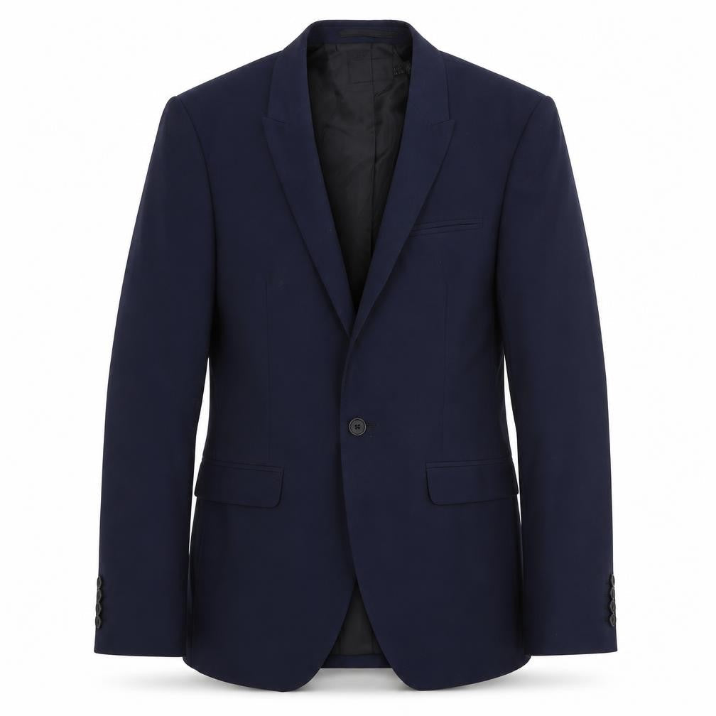 ASOS Men's Blue Blazer, 38 Chest, Regular Fit