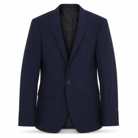 ASOS Men's Blue Blazer, 38 Chest, Regular Fit