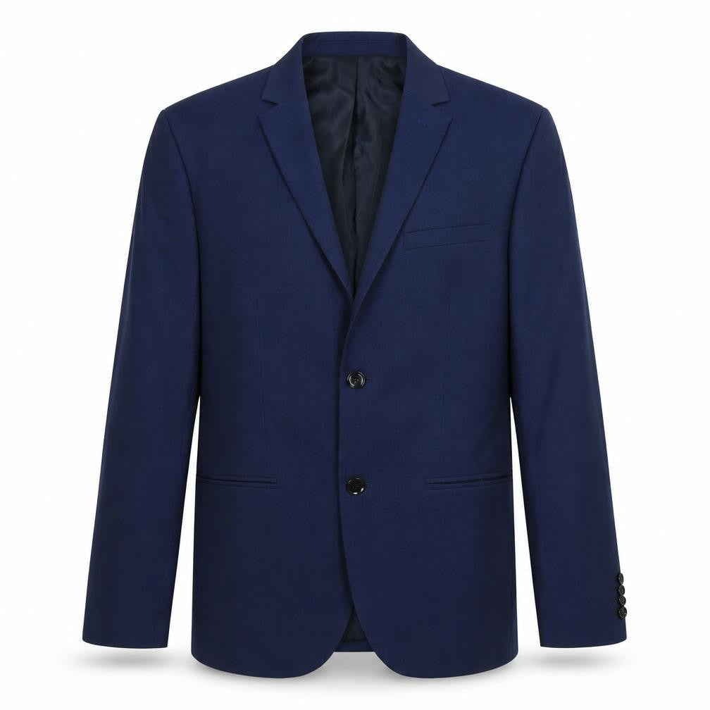 H&M Men's Blue 38R Blazer, Formal Single-Breasted