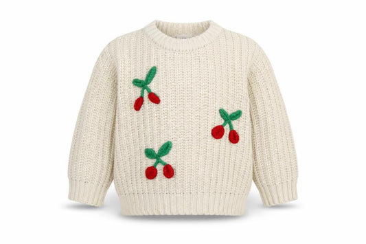 Zara Unisex Baby Jumper Ivory 18-24 Months Pullover Knit