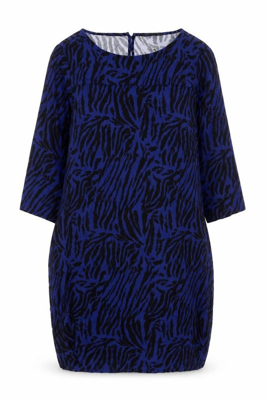 Marks & Spencer Women's Blue Print Dress Size 16